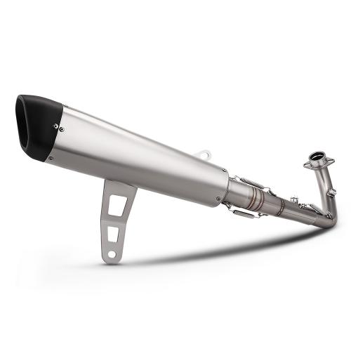 For ZONTES 368G Full Exhaust Header & Slip-On Muffler