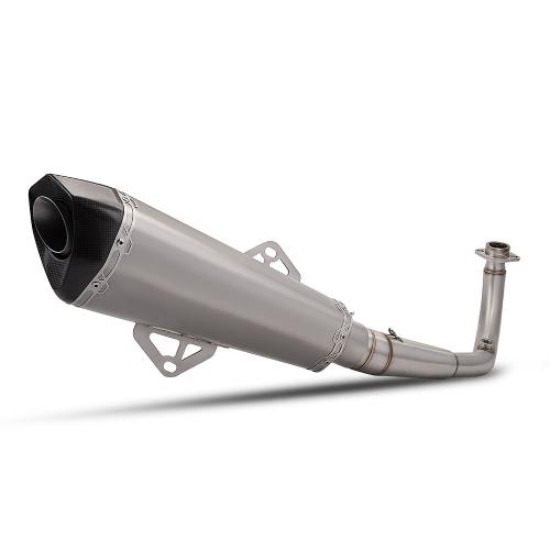 For Honda NSS350 Forza 350 2021-2024 Full Exhaust Stainless Header & Slip-On Muffler Set