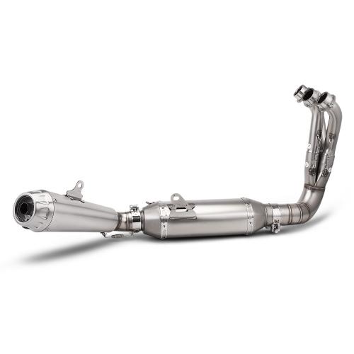 For Yamaha MT-09 / XSR900 Underslung Exhaust with Resonator Header & Slip-On Muffler