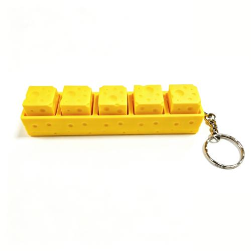 プラスチックセメント キーホルダー 一つ