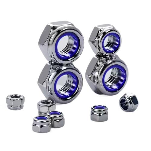 210/150Pcs with Anti-Slip Hex Nuts Fully Threaded M3/M4/M5/M6/M8