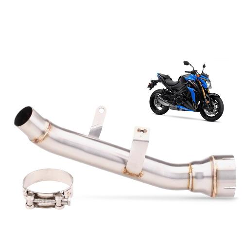 For Suzuki GSX-S1000 Stainless Mid Pipe Straight Through