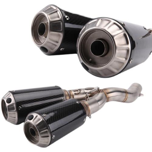 For Ducati Scrambler 800 Carbon Fiber Mid Pipe