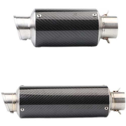 For Benelli TNT600/Yamaha R1/Kawasaki Ninja400 LeoVince F02 Carbon Exhaust
