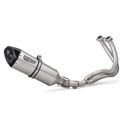 For Kawasaki Ninja650 ER6N ER6F Z650 Stainless Header & Slip-On Muffler Bolt-On
