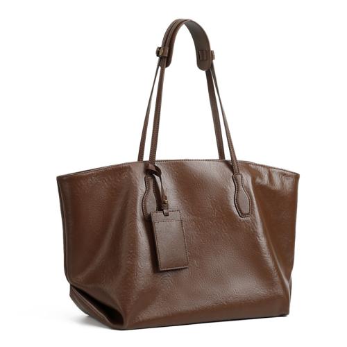 Leather & Polyester Easy Matching Shoulder Bag durable & large capacity & waterproof PC