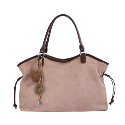 Suede Easy Matching Shoulder Bag durable & large capacity & waterproof PC