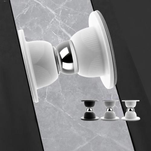 Polypropylene-PP Punch-free & silent & magnetic Door Stopper PC