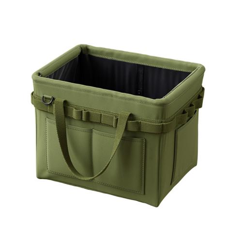 Oxford foldable & Multifunction Tool Bag large capacity & hardwearing & thicken green PC