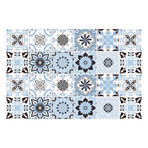 Pvc Dekorative Aufkleber, unterschiedliche Farbe und Muster für die Wahl, mehr Farben zur Auswahl, 24Pcs/Festgelegt, Festgelegt