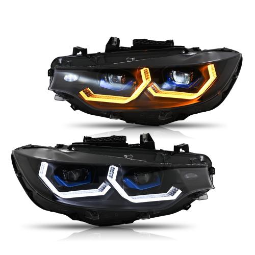 For BMW 4 Series F32 F33 F82 M4 Laser Style LED headlights 2014-2019 Front Light