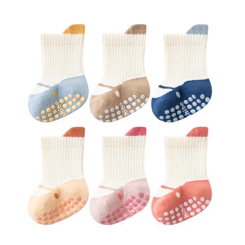 Algodón peinado Calcetín de tobillo para niños, más colores para elegir, :,  Par