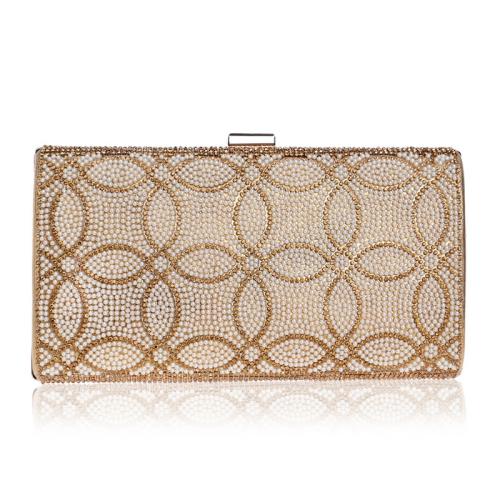cuero sintético Bolso de embrague, más colores para elegir, trozo