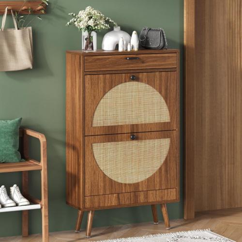 Fiberboard met gemiddelde dichtheid Schoenen Rack Organizer stuk