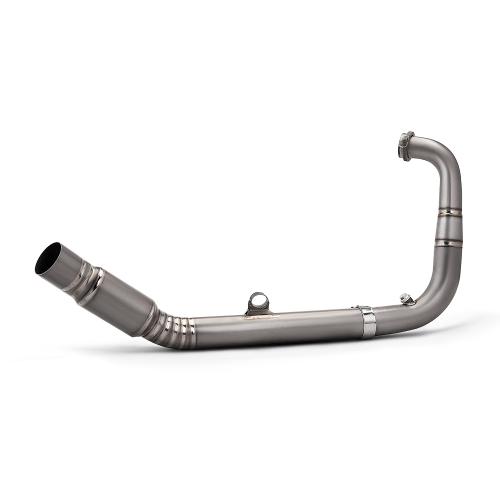 For KOVE 450 Rally Header Pipe w/ Resonator Fits Stock Muffler