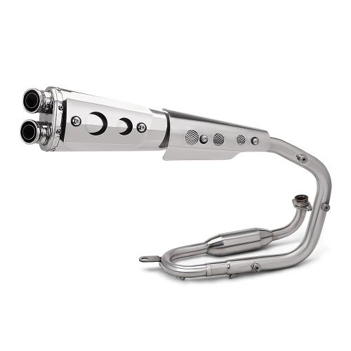 For Honda Cross Cub CC110 Stainless Full Exhaust Header & Slip-On Muffler
