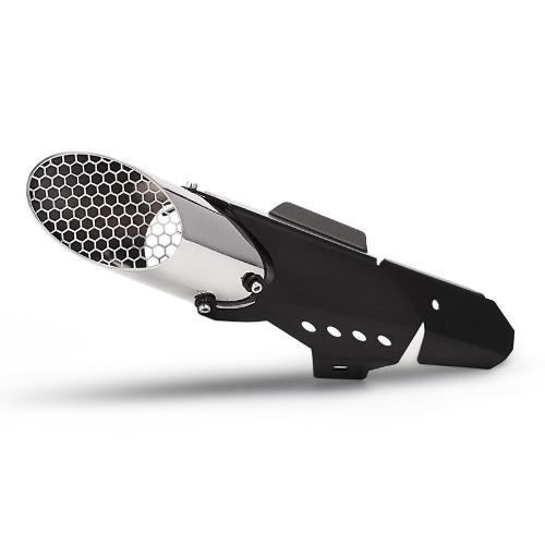 For Yamaha XSR700 MT-07 R7 2014-2026 Stainless Slip-On Muffler w/ Aluminum Heat Shield