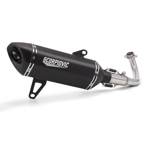 For Yamaha XMAX300 2017-2023 Stainless Integrated Header & Slip-On Muffler Exhaust