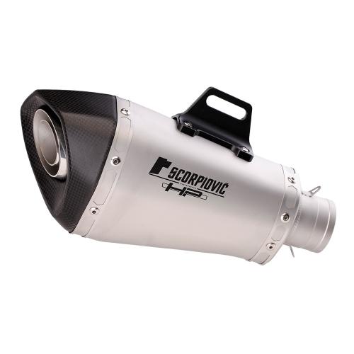 Universal Slip-On Exhaust Muffler For BMW S 310RR Kawasaki Z900 CFMOTO 800NK QJMOTOR Hurricane 302R