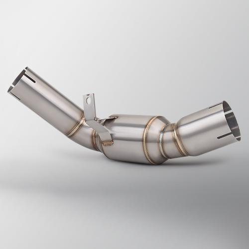 For Benelli 752S 2019-2022 Stainless Resonator Delete Mid Pipe Exhaust
