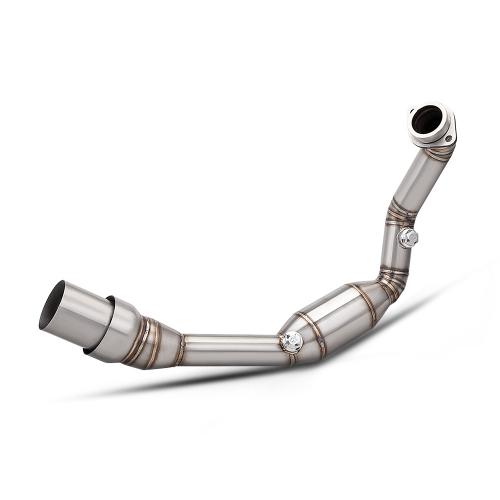 For KTM 390 Duke RC390 390ADV Dual O2 Header Pipe For Husqvarna 401 Svartpilen Vitpilen