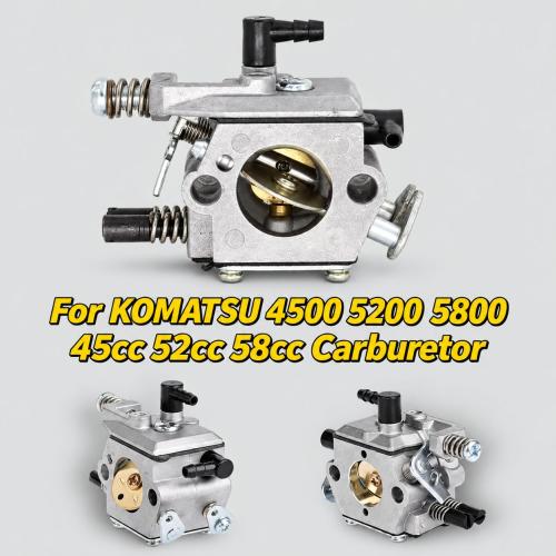 For Komatsu 4500 5200 5800 Chainsaw Carburetor WT-856 45CC 52CC 58CC