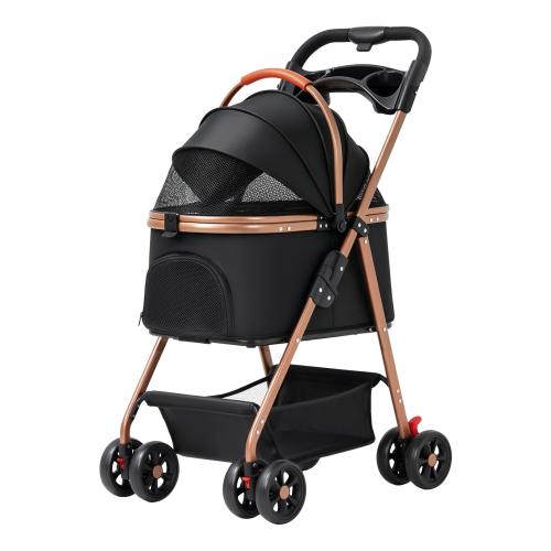 Oxford & Gaas De wandelwagen van het huisdier Aluminiumlegering meer kleuren naar keuze stuk