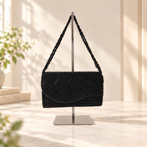 Polyester Clutch Tas Zwarte stuk