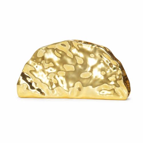 Abs Clutch Tas Goud stuk