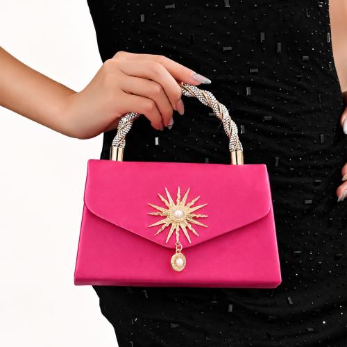 Polyester Clutch Tas meer kleuren naar keuze stuk