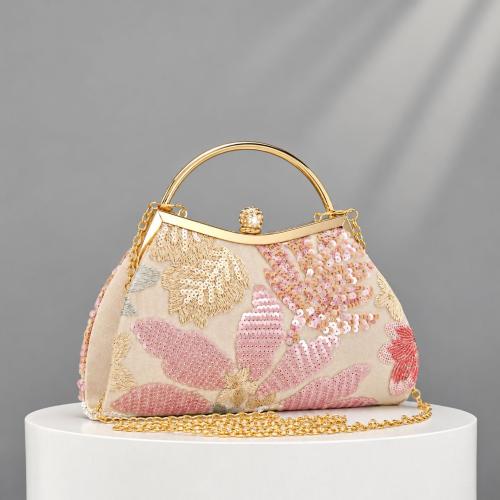 Polyester Clutch Tas Roze stuk