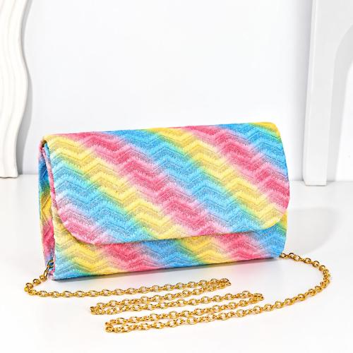 Polyester Clutch Tas meer kleuren naar keuze stuk