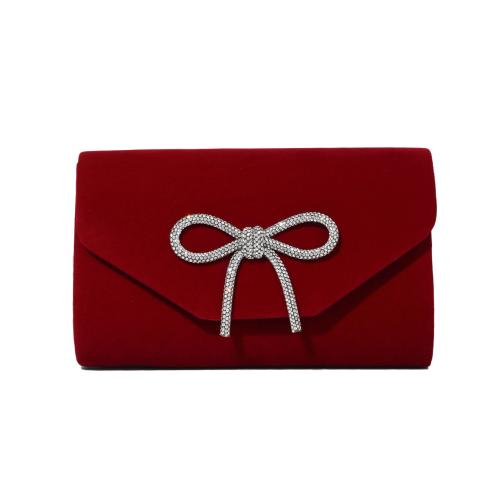 Velours Clutch Tas meer kleuren naar keuze stuk