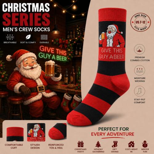 Polyester en katoen Mannen Enkel Sock rood en zwart :37-46 Paar