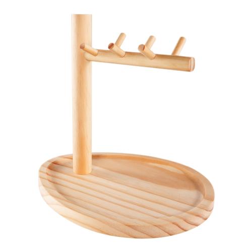 Massief hout Opslagrek stuk