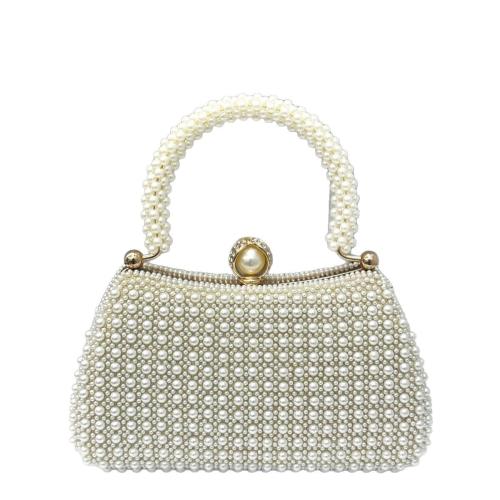 Polyester Clutch Tas Plastic Parel stuk