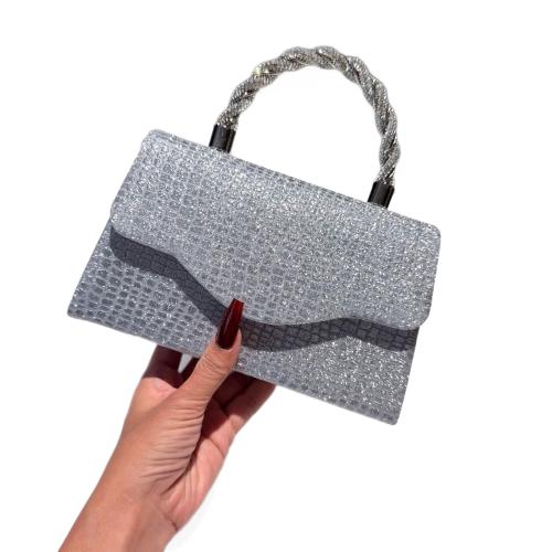 Polyester Clutch Tas meer kleuren naar keuze stuk