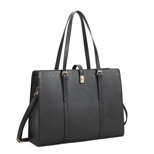 PU Cuir Mallette Noir pièce