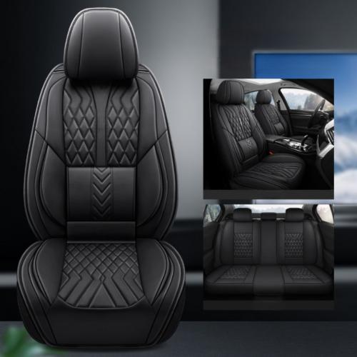 Full Set Leather Truck Seat Covers For Dodge Ram 1500 2500 3500 Front Rear Pads